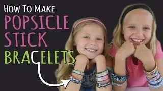 How to Make Popsicle Stick Bracelets &ndash; Kids Crafts &ndash;&nbsp;DIY Jewelry &ndash; Birthday Gifts
