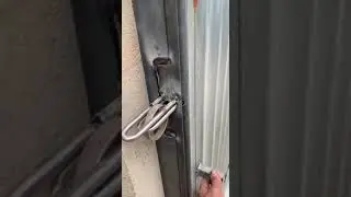sliding gate lock ka jugaad