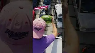 REALITY vs SLOW MO! 🎥🍉