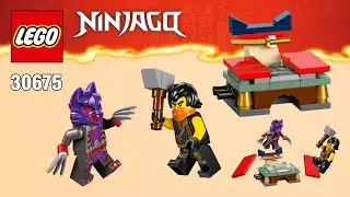 Тренировочная площадка для турниров LEGO NINJAGO (30675) [49 шт.] Пошаговые инструкции по сборке | TBB