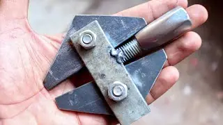 Homemade Strong Grip for Metal and Woodworking | DIY Tool Innovation!