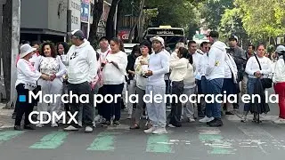 #MarchaPorLaResistencia | Ciudadanos afectados por la falta de medicina y seguridad, alzan la voz