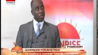 Nigeria Governor's Forum: A way Of Reviewing Governor's Performance - Amaechi PT1