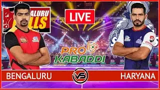 Vivo Pro Kabaddi Live: Bengaluru Bulls vs Haryana Steelers Live | BLR vs HAR Pro Kabaddi Live
