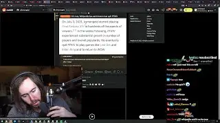 Asmongold quit Final Fantasy 14