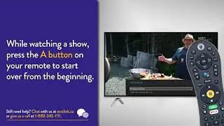Как использовать функцию перезапуска TiVo&reg; Stream