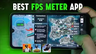 Best Fps Meter for Android🌡️Fps Meter App for BGMI, PUBG, Free Fire