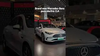 Mercedes-Benz CLA Electric: The Electric Luxury Coupe ✨ #automobile #luxury #auto #electriccar