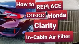Honda Clarity своими руками &mdash; замена воздушного фильтра в салоне &mdash; сервис A012 (часть 2)