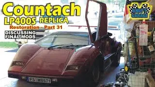 Lamborghini Countach Replica Restoration - Part 31 (Andy&rsquo;s Garage: Episode - 131)