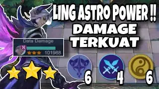 LING ASTRO POWER!! COMBO CADIA + ASTRO POWER + SWORDSMAN!! MAGIC CHESS MOBILE LEGENDS