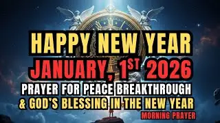 January 1, 2026 | Powerful Prayer to Start the New Year with Breakthrough, Peace & God’s Blessings 🙏