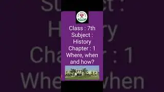 7th Ch.1 History Summary Video