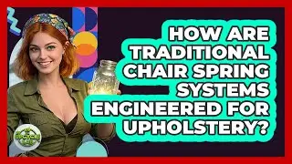 How Are Traditional Chair Spring Systems Engineered For Upholstery? - The Upcycle Lab