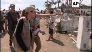US official pledges further aid for typhoon victims, US and Australian troops continue efforts