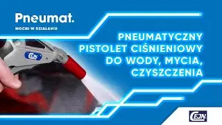 Pistolet ciśnieniowy do wody, mycia, czyszczenia - pistolety wodne pneumatyczne CEJN Multiflow