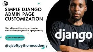 Simple Django Admin Page Customization