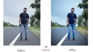 outdoor Photography present|Photoshop editing free download|YB Creation||