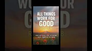 Everything you&rsquo;ve been through is leading to something good. Romans 8:28 God&rsquo;s promise still stands.