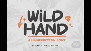 Wild Hand- Handwritten Font | Handmade Typography: Add a Custom Touch to Your Projects