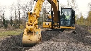 Equipment Operator Runs Excavator with One Hand