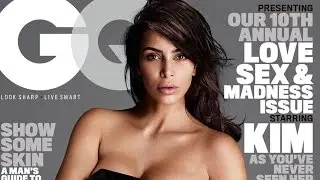 Kim Kardashian West Flaunts NAKED Post-Baby Body On First Ever GQ Cover