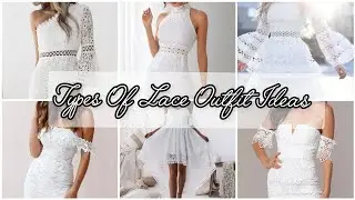 Different Types Of Lace Outfit Ideas || SMART COLLECTION