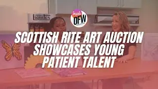 Art auction benefitting Scottish Rite for Children showcases young patient&rsquo;s talent and resilience