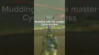 Muddling with the master cycle zero SUCCESS!!! - #thelegendofzeldabotw #gaming #funny #zelda
