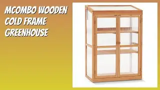 REVIEW (2026): MCombo Wooden Cold Frame Greenhouse. Features