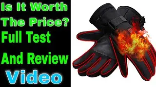 📣Autocastle Mens OR Womens Electric Heated Gloves  Heating Gloves,Heat Insulated Thermal Gloves📣