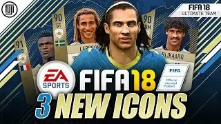 3 NEW PRIME ICONS!!! + REWARDS... FIFA 18 Ultimate Team