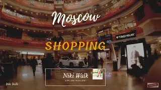 Walking Moscow | Explore the shopping center in the Moscow city | Niki Walk