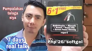 7 DAYS | ROGIN-E MULTIVITAMINS + MINERALS + DEANOL + ROYAL JELLY + KOREAN PANAX GINSENG REVIEW