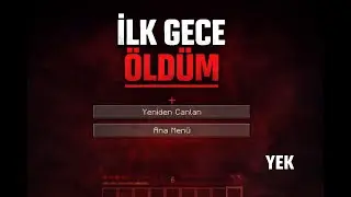 YEK: Minecraft Survival (2026) Serisi 1. Bölüm (Şanslı Başlangıç)