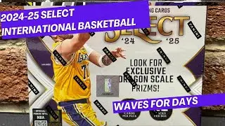 2024-25 Select International Basketball Box- Lots of Color for a good price
