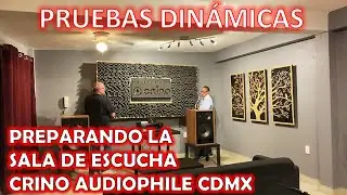 Tratamiento y primeras mediciones para sala en CDMX #crinoaudiophile #crino #audiofilia #audio