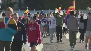 Clarence Middle School holds walk for water charity event