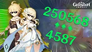 Make your dendro traveler stronger with this simple setup if you'r a mc main