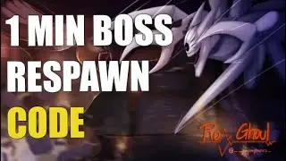 [1 MIN BOSS RESPAWN] RO-GHOUL CODES [ALPHA] 🔵[ROBLOX]🔵