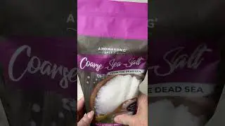 Coarse Dead Sea Salt -  For Salt Grinders, Canning - Huge Bag    #amzonmustbuy