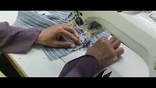 One Operator Handling 3 Processes (Security Tack, J-Stitch, High Close) Without J-Stitch Marking