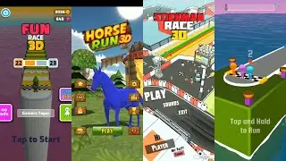 Fun Race 3D - Toy Race 3D - Horse Run Race 3D - StickMan Race 3D || Gamerz Toper