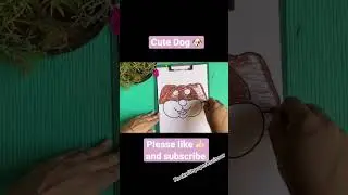 Easy and cute Dog 🐶 face mask for kids #Shorts #Trending #13/365 day