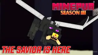 DEFEATING ENDER-DRAGON IN MINEPUR SEASON:3 WITH MINEPUR NIWASI'S