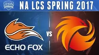 P1 vs FOX Highlights Game 2 NA LCS Spring 2017 W7D2 Phoenix1 vs Echo Fox