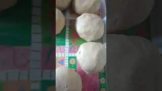 dividing dough into small pcs. 🌾#shorts