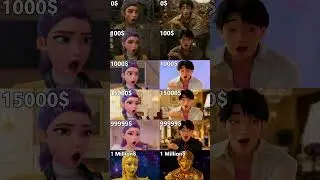 RUMI & JINI KPOP DEMON HUNTERS MONEY EVOLUTION SINGING 