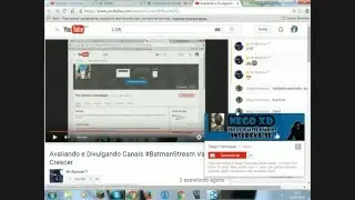 Avaliando e Divulgando Canais #BatmanStream Vamos Crescer