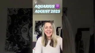 AQUARIUS ♒️ AUGUST 2025 PREDICTIONS! 